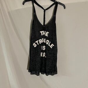 Freeze Black Graphic Women's Tank Top